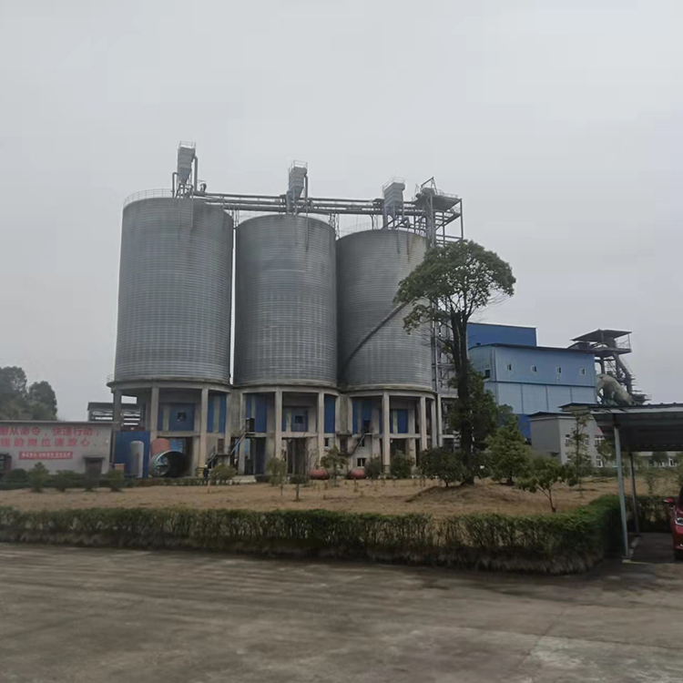白城3000噸螺旋鋼板倉